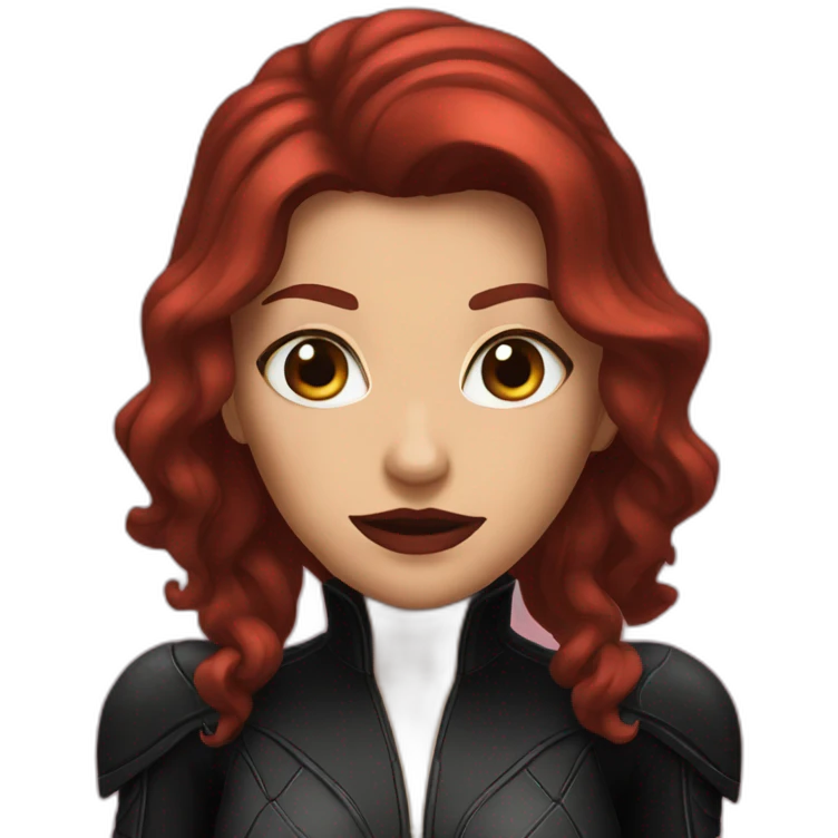black Widow emoji