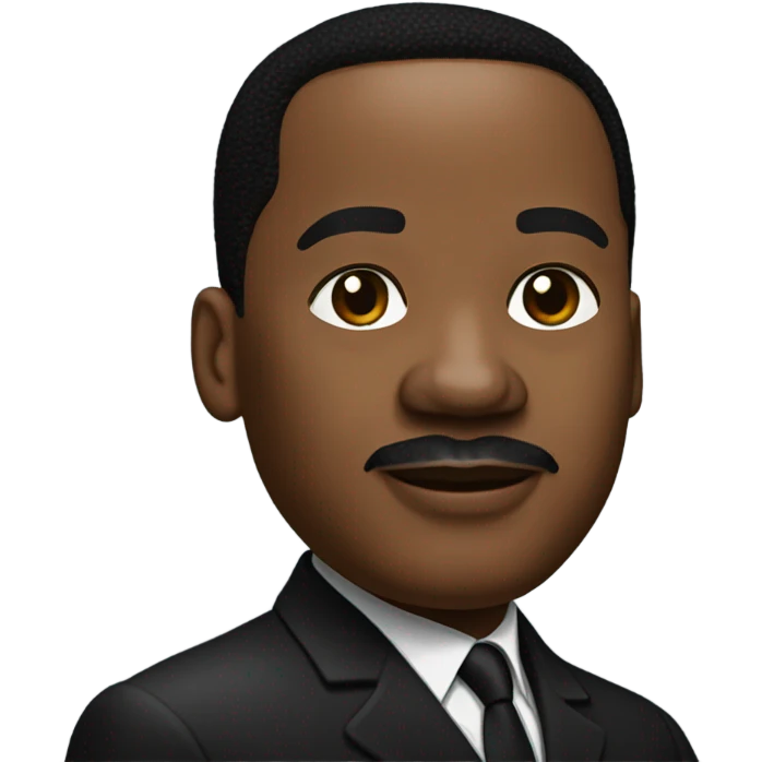 Martin Luther king jr emoji