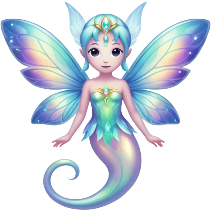 Spiritual ethereal divine Fairy-type Fakémon-animal-creature emoji