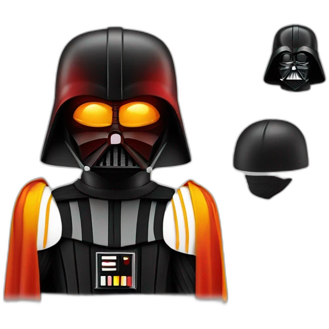 Darth Vader wears Galatasaray jersey emoji