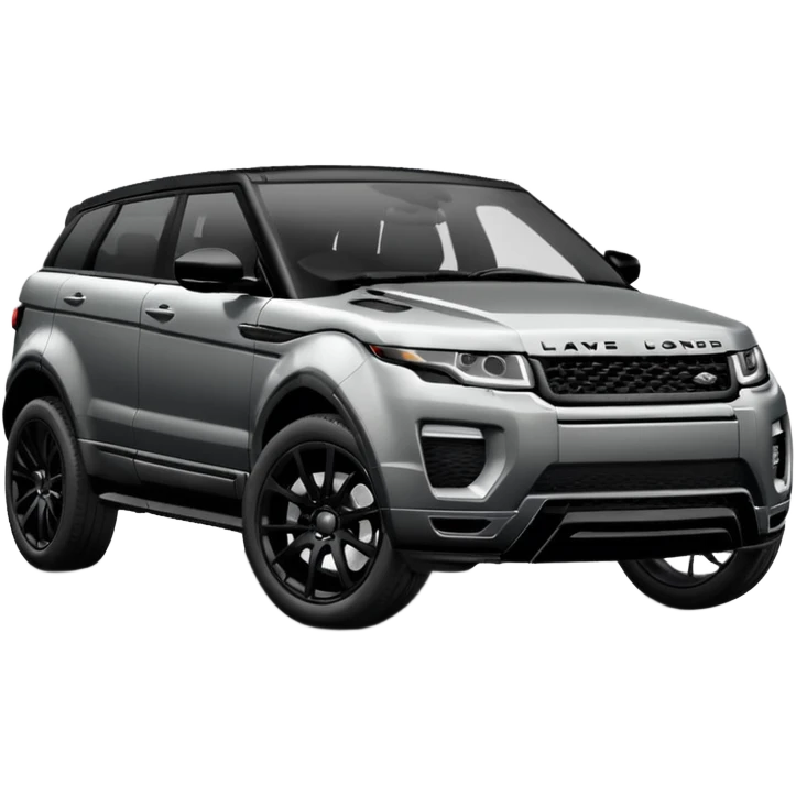 2024 BLACK LandRover evoque with black rims, black trim and black interior  emoji