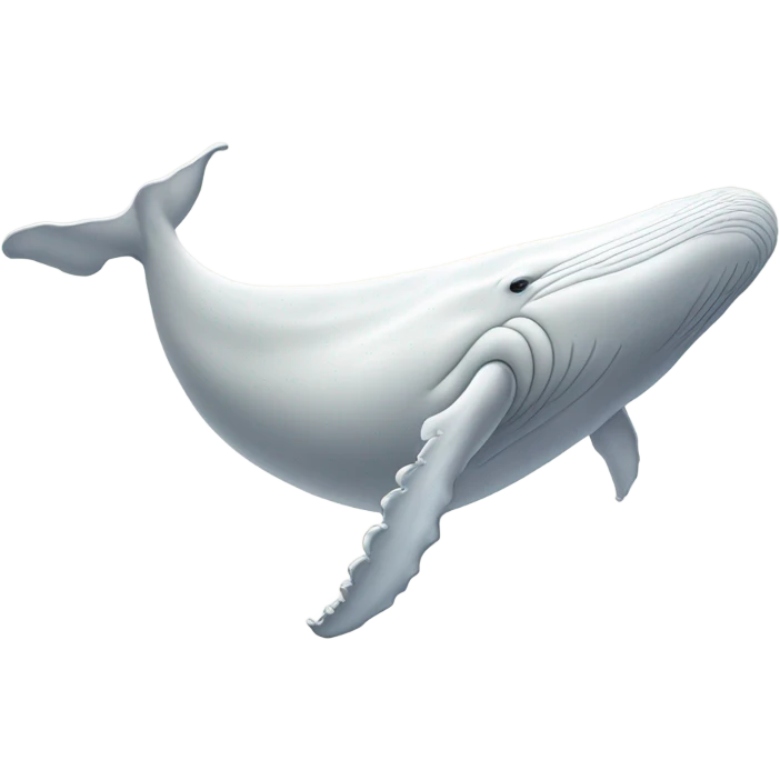 white whale , underside emoji