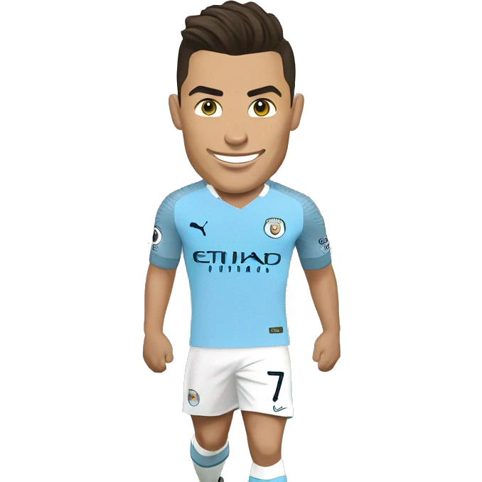 Cristiano Ronaldo in Manchester city emoji