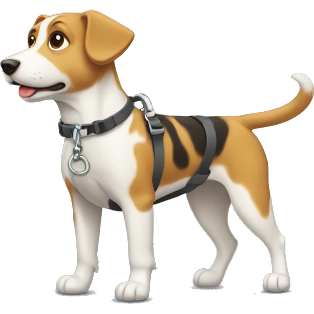 dog walkin on a leash emoji