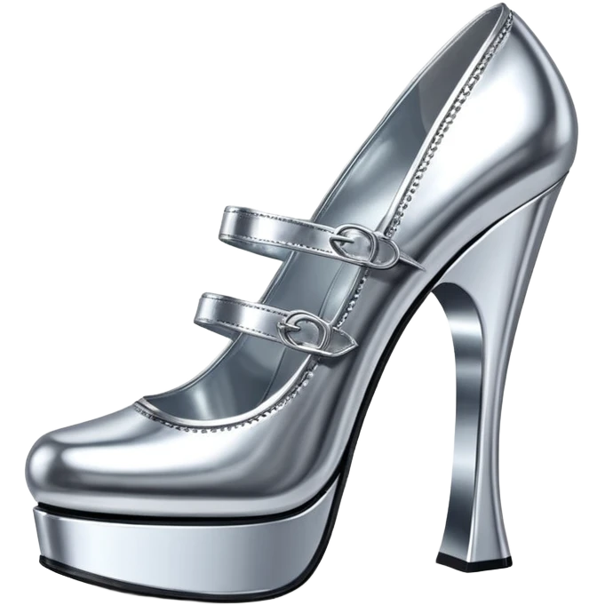 thierry mugler style spam can shoe sculpture  emoji