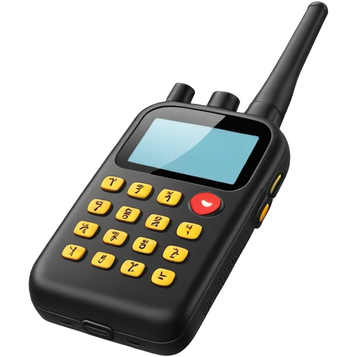 Walkie talkie emoji