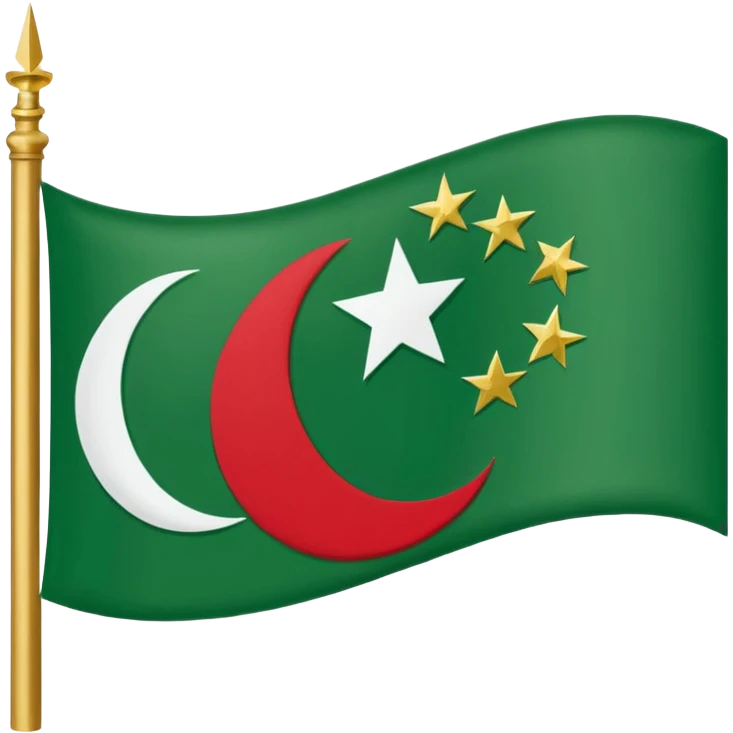 Chechen Flag, the flag 1991-1999 emoji