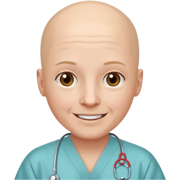 Cancer patient emoji