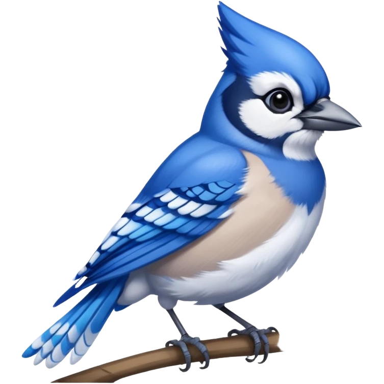 A bluejay emoji