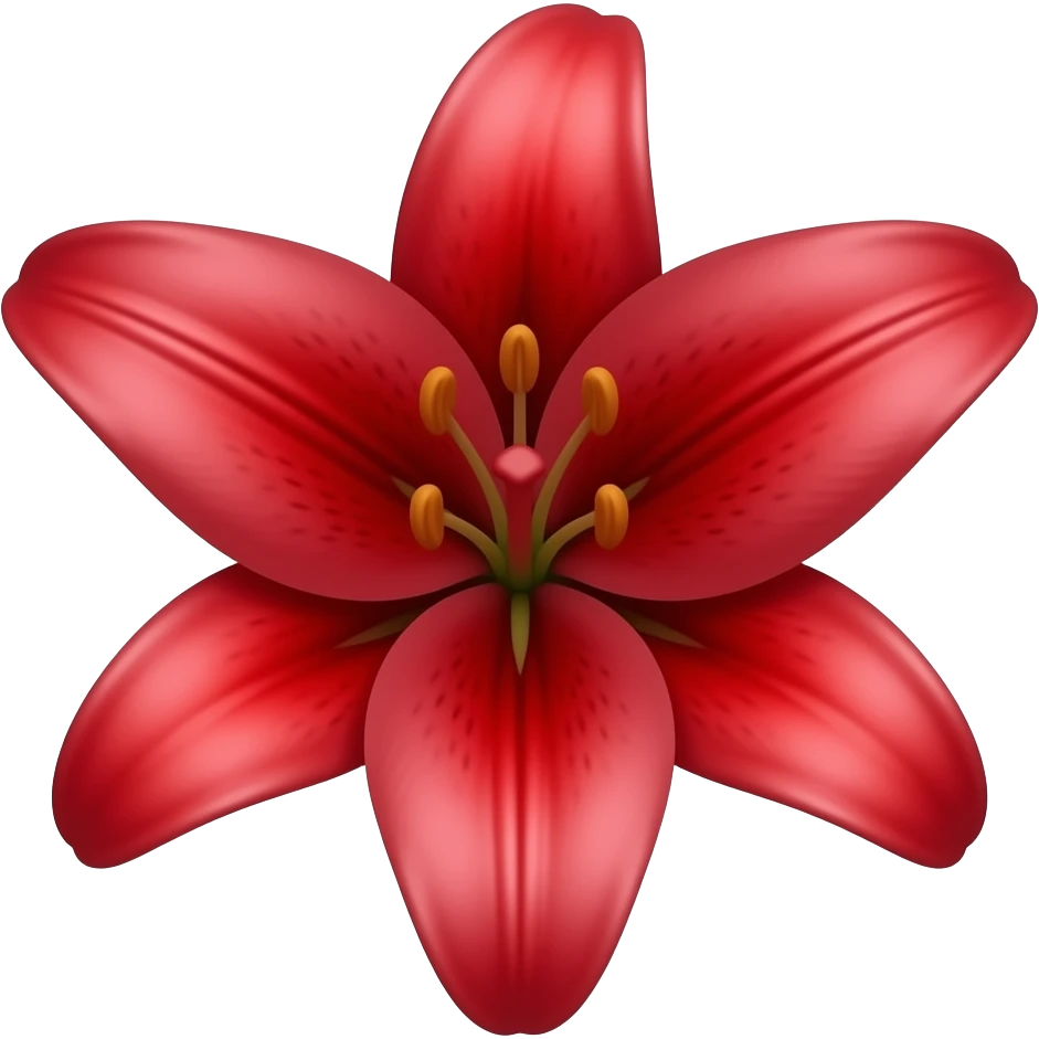 red lily’s emoji emoji