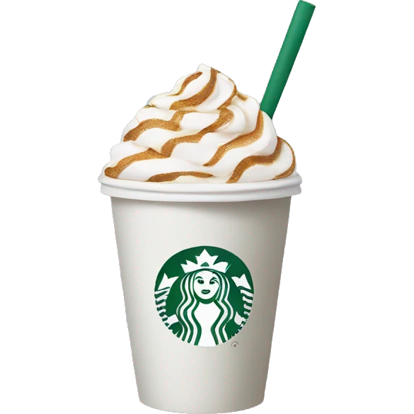 Starbucks cup emoji