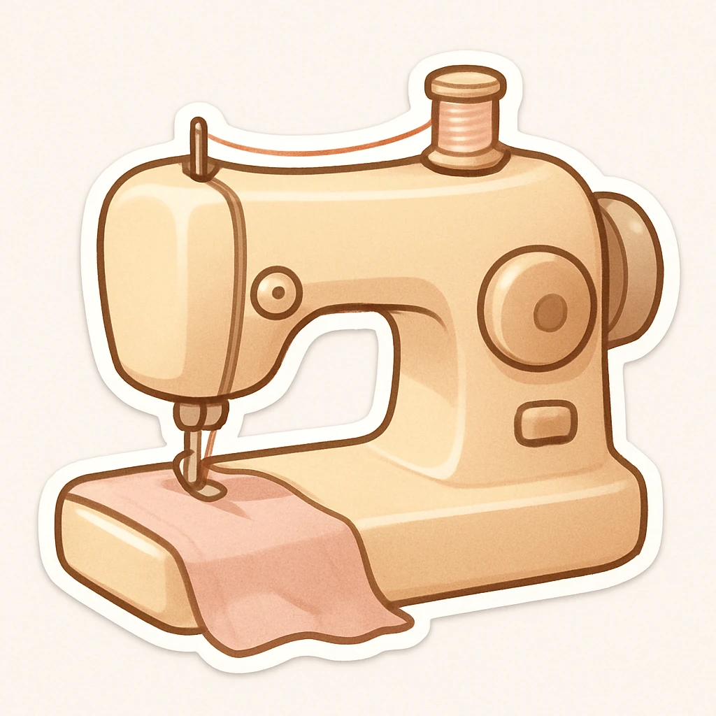 sewing machine emoji