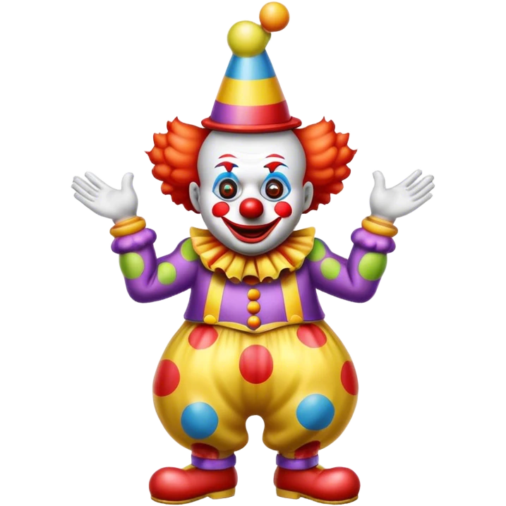 farting clown emoji