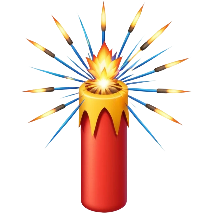 diwali cracker emoji