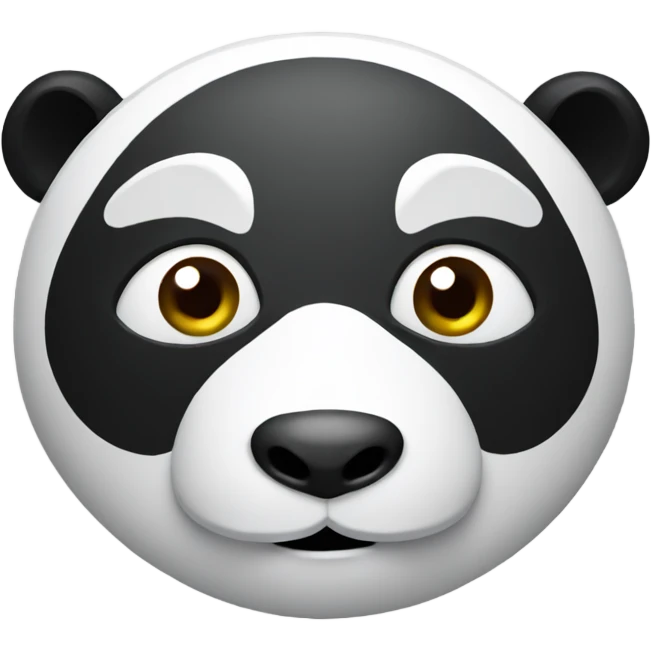 Happy panda emoji