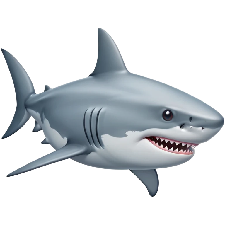 handsome shark emoji