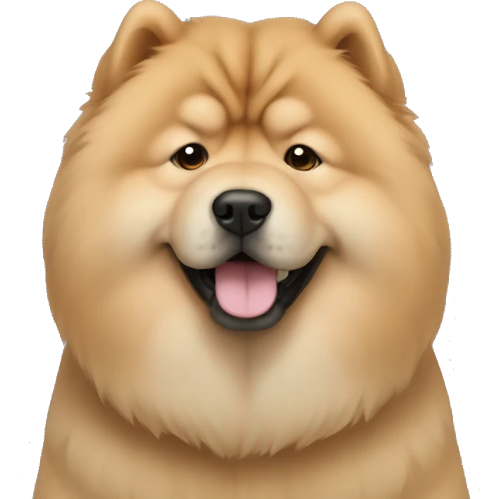 Chow chow emoji
