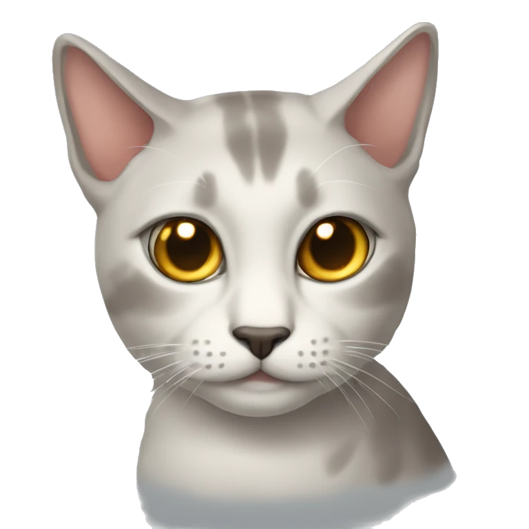 gato con anteojos emoji