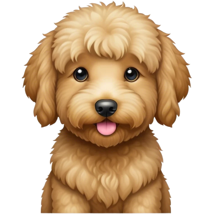 Goldendoole Dog  emoji