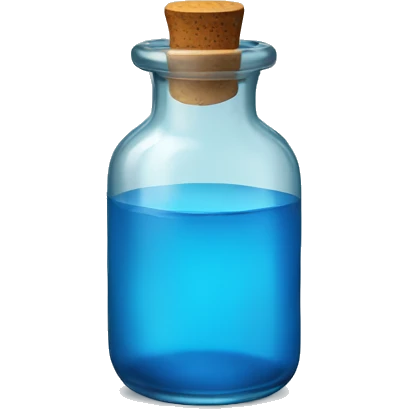 blue vial emoji