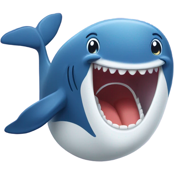 whale laughing  emoji
