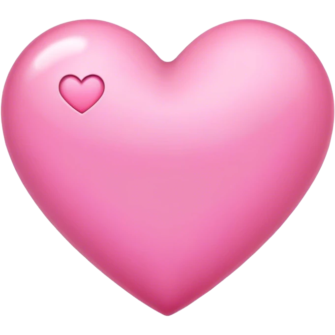 Pink heart emoji