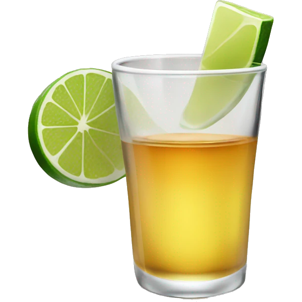 Tequila shot emoji