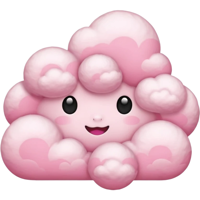 Pink clouds  emoji