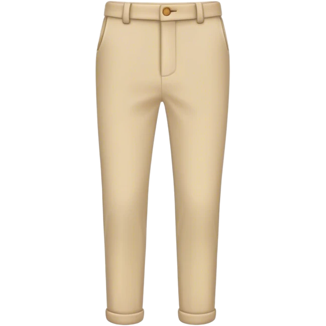 Beige pant emoji