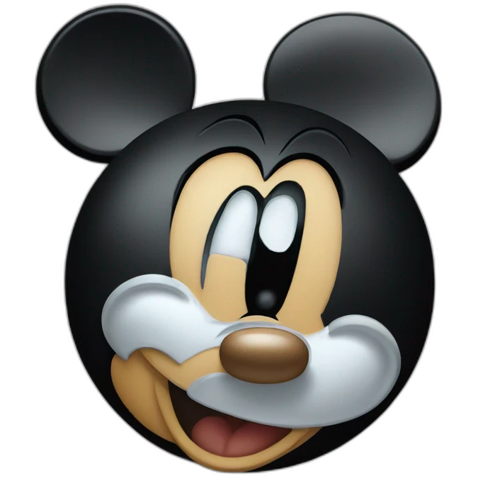 psycho mickey mouse emoji