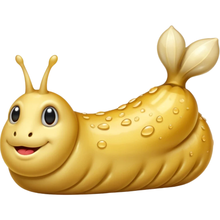 Blonde slug emoji
