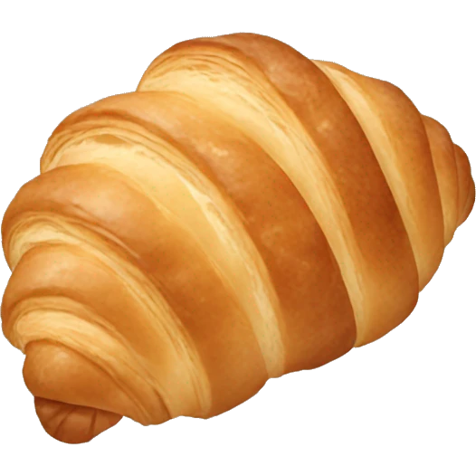 Croissant brown beige aesthetic  emoji