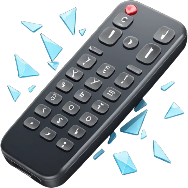 Broken Remote emoji