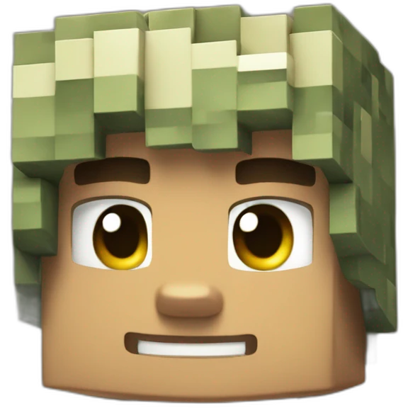 Minecraft heureux emoji