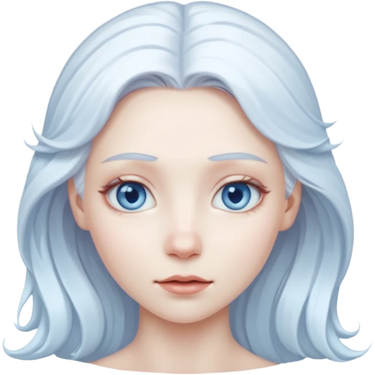 albino ice princess emoji