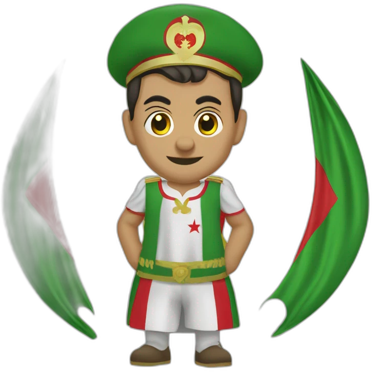 Serbie et Algérie  emoji