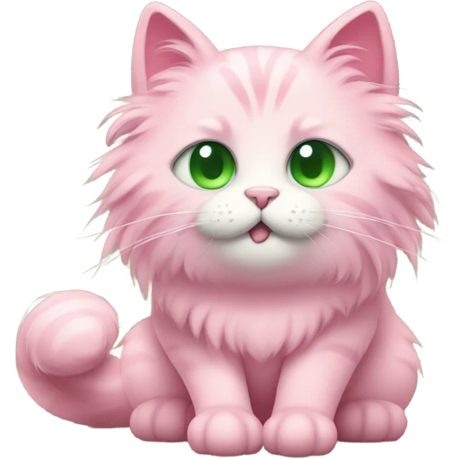 pink cat  emoji