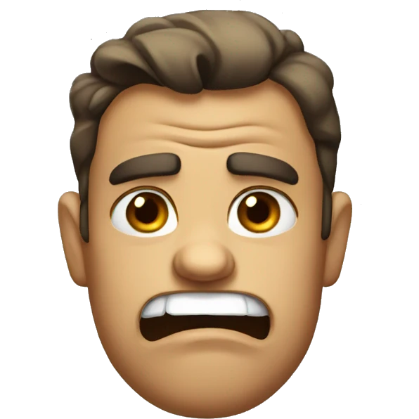 disgust expression emoji