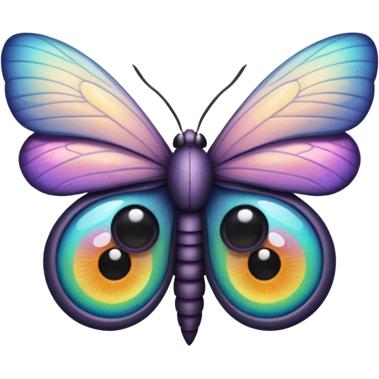 Moth eyes emoji