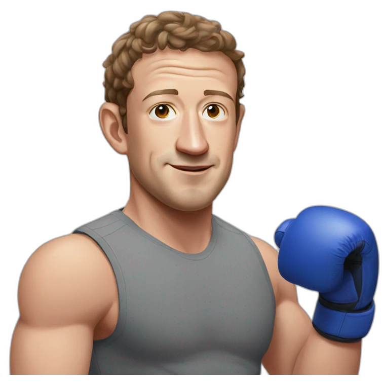 mark zuckerberg mma fighter emoji