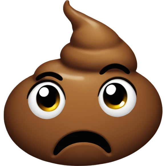Poop sparkles emoji