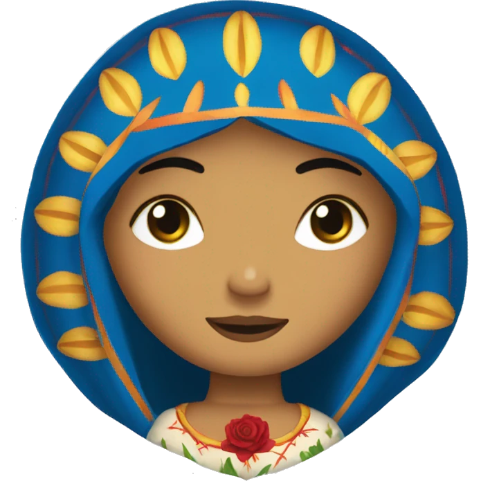 virgen de guadalupe emoji