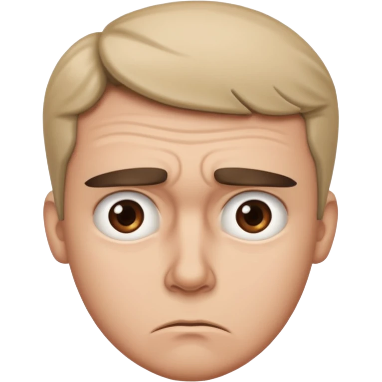 Worried emoji