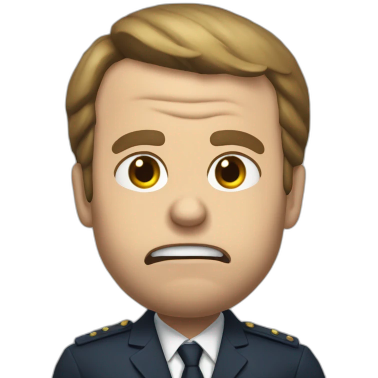 macron hangry emoji