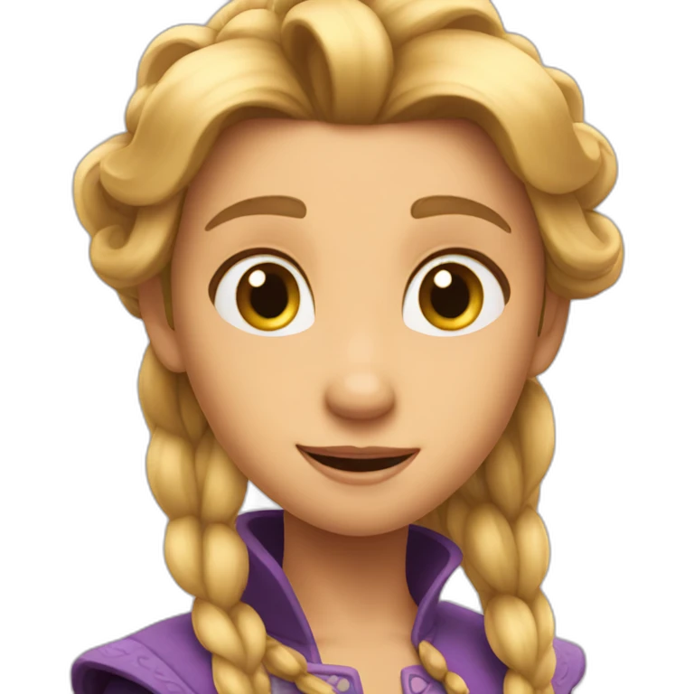 Raiponce emoji