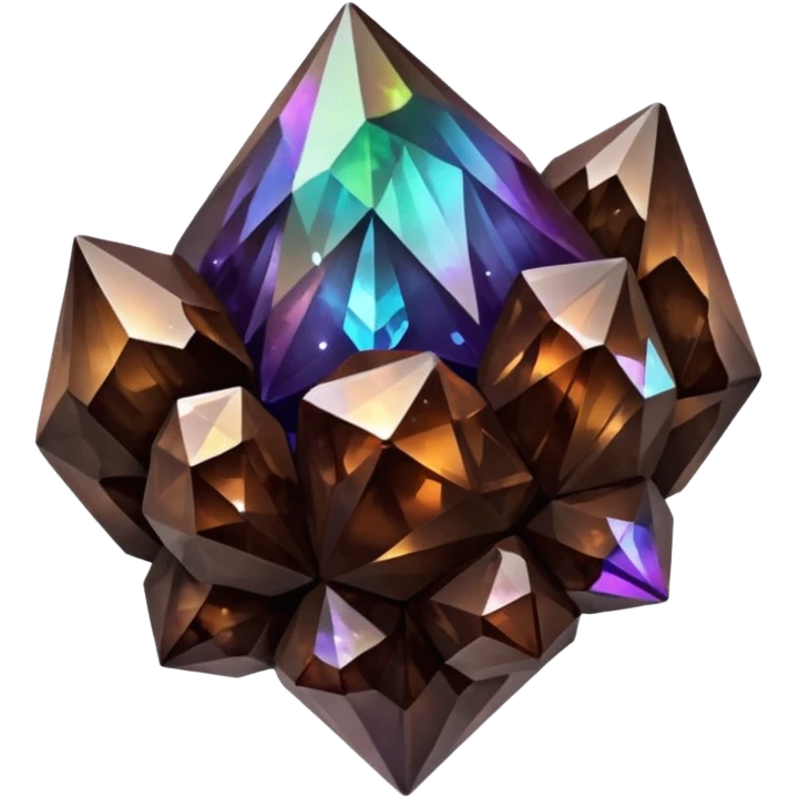 dark brown nebula crystal clusteremoji emoji