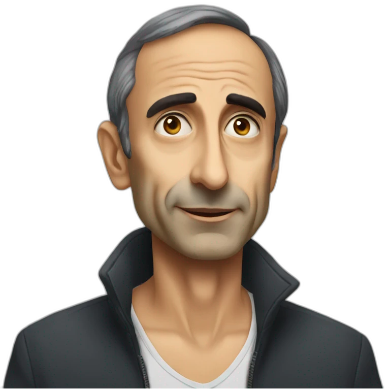 Eric Zemmour avec un voile emoji