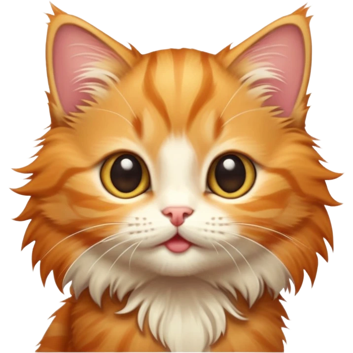 Ginger tabby kitten emoji