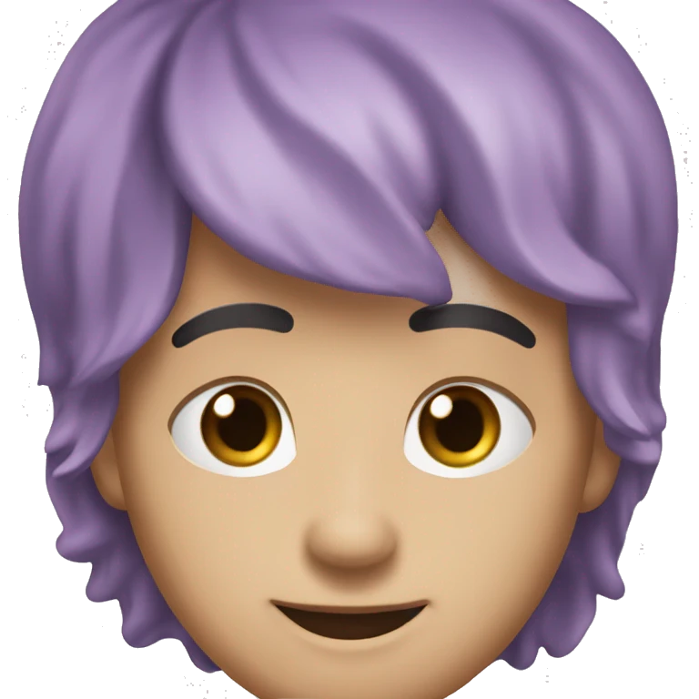 Фиолетовый мужик emoji