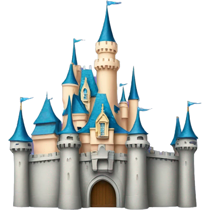 disney castle  emoji